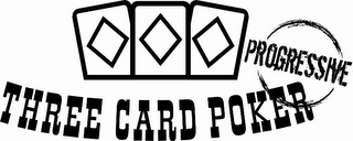 THREE CARD POKER PROGRESSIVE logo