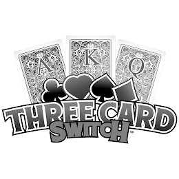THREE CARD SWITCH AKQ logo