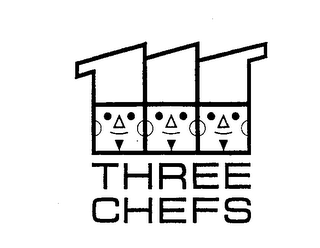 THREE CHEFS logo