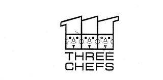 THREE CHEFS logo