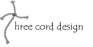 THREE CORD DESIGN logo