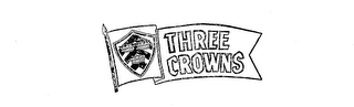 THREE CROWNS logo