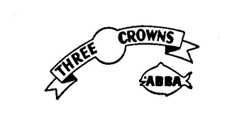 THREE CROWNS ABBA logo