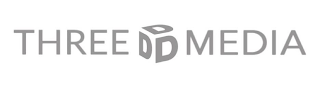 THREE D MEDIA logo