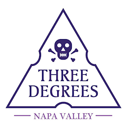 THREE DEGREES NAPA VALLEY logo