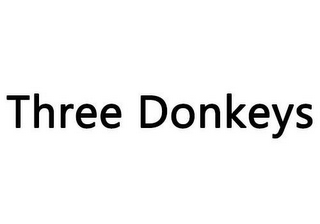 THREE DONKEYS logo