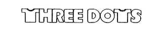 THREE DOTS logo