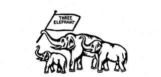 THREE ELEPHANT logo