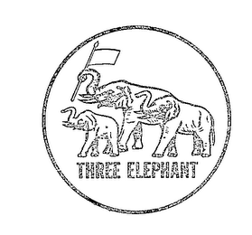 THREE ELEPHANT logo