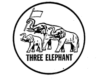 THREE ELEPHANT logo