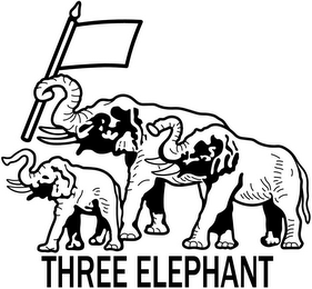 THREE ELEPHANT logo