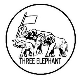 THREE ELEPHANT logo