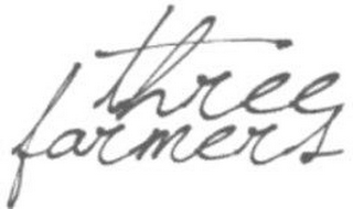 THREE FARMERS logo
