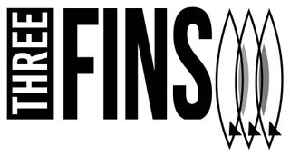 THREE FINS logo