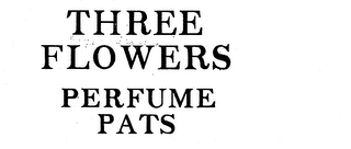 THREE FLOWERS PERFUME PATS logo