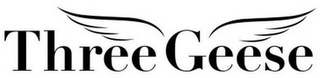 THREE GEESE logo