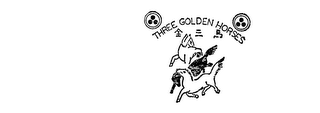 THREE GOLDEN HORSES logo