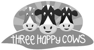 THREE HAPPY COWS logo