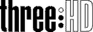 THREE HD logo