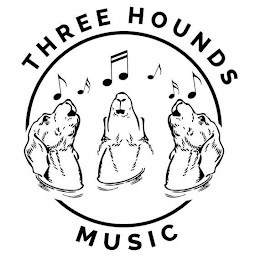 THREE HOUNDS MUSIC logo