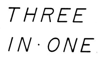 THREE-IN-ONE logo