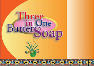THREE IN ONE BUTTER SOAP logo