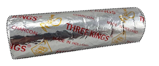 THREE KINGS CHARCOAL MADE IN HOLLAND logo