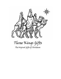 THREE KINGS GIFTS THE ORIGINAL GIFTS OF CHRISTMAS logo