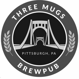 THREE MUGS BREWPUB PITTSBURGH PA logo