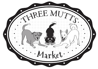 THREE MUTTS MARKET logo