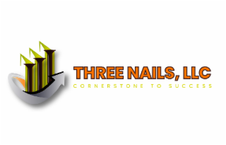 THREE NAILS, LLC CORNERSTONE TO SUCCESS logo