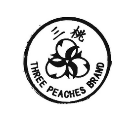 THREE PEACHES BRAND logo