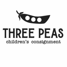 THREE PEAS CHILDREN'S CONSIGNMENT logo