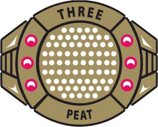 THREE PEAT logo
