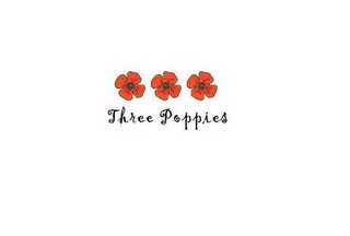 THREE POPPIES logo
