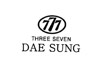 THREE SEVEN DAE SUNG logo