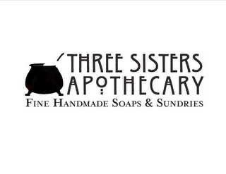 THREE SISTERS APOTHECARY FINE HANDMADE SOAPS & SUNDRIES logo
