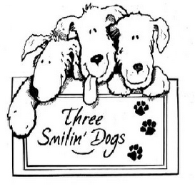 THREE SMILIN' DOGS logo