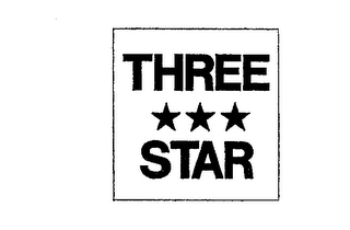 THREE STAR logo