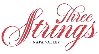 THREE STRINGS NAPA VALLEY logo