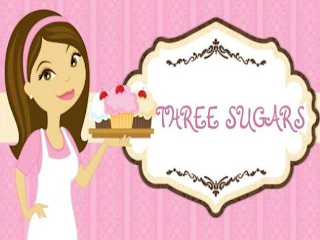 THREE SUGARS logo