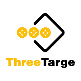 THREE TARGE logo