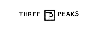THREE TP PEAKS logo