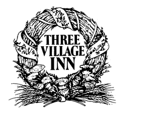 THREE VILLAGE INN logo