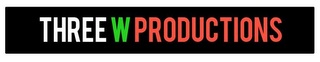 THREE W PRODUCTIONS logo