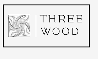 THREE WOOD logo