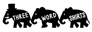 THREE WORD SHIRTS logo
