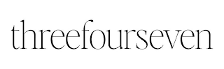 THREEFOURSEVEN logo