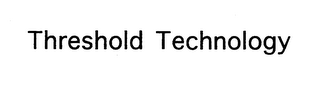 THRESHOLD TECHNOLOGY logo