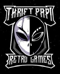 THRIFT PAPI RETRO GAMES logo